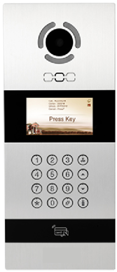 門口對講機: 作為智慧建築與建案的核心設備，憑藉先進的Android系統、多重門禁技術及高清影視通話功能，全面提升建築安全性、住戶便捷性及管理效率。